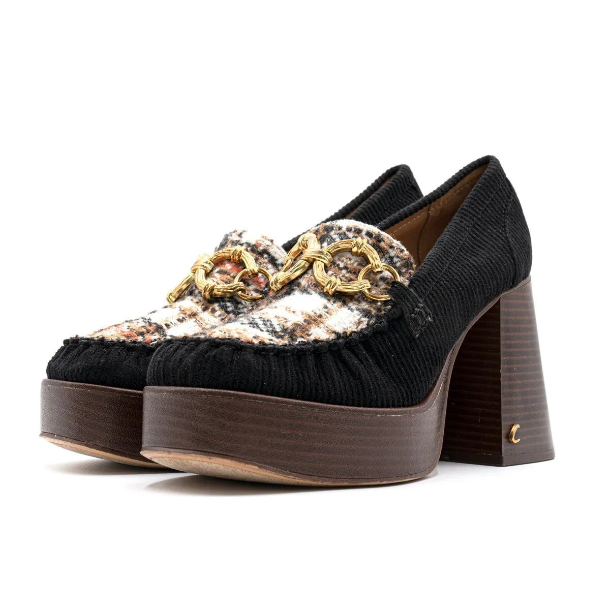 Circus Ny Circus.Ny Tweed Platform Shoes Fabric Multicolour Colour For Women